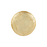 Moon Glass Olive Salad Plate